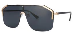 Titus Geometric Dark-Gray Sunglasses1
