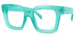 Trinity Square Green Glasses1