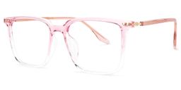 Tobias Square Pink Glasses1