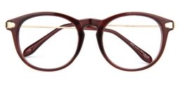 Jordan Round Brown Glasses1