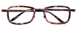 Elodie Rectangle Glasses1