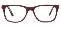 Melantha Rectangle Red Glasses0