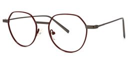 Wilder Round Dark-Red Glasses1