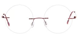 Cytheria Round Red Glasses0