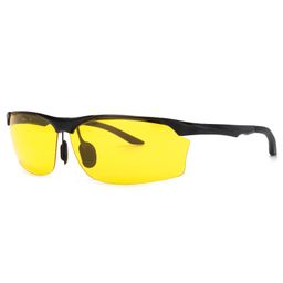 Godfrey Rectangle Yellow Lenses Cycling Goggles1