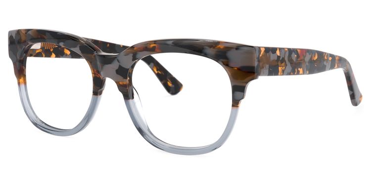 Yessenia Square Gray Glasses