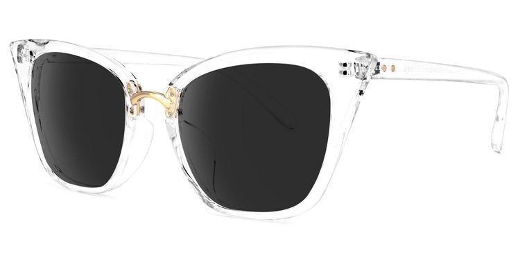 Chandrikar Clear Cat eye Sunglasses
