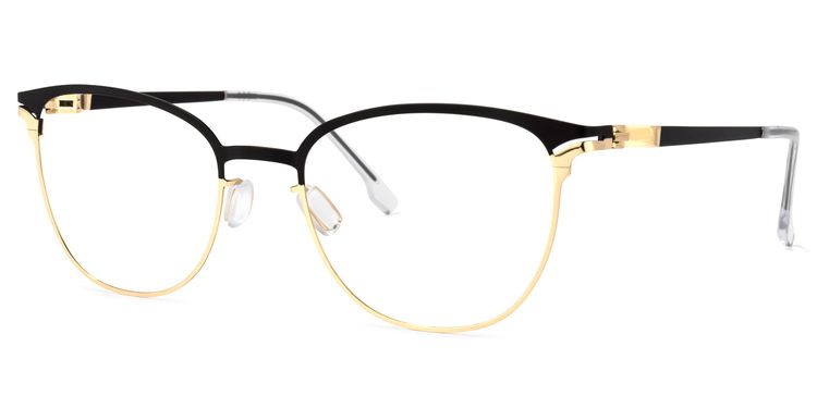 Yelena Sqaure Black Glasses