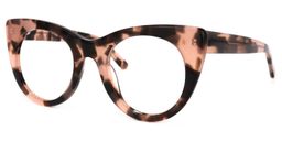 Eutin Cateye Pink-Tortoise Glasses1