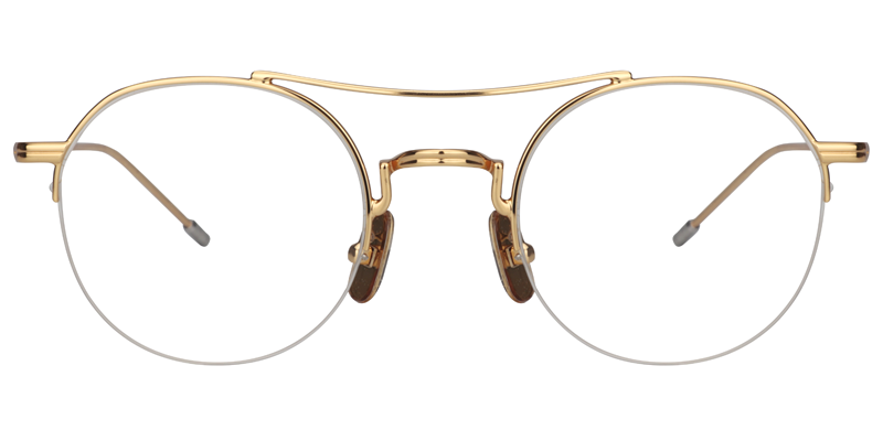 Aviator Gold Glasses | Zeelool Eywear Online0