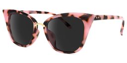 Chandrikar Pink-Floral Cat eye Sunglasses1