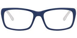 George Rectangle Blue Glasses0