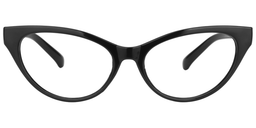 Babur Cateye Black Reading Glasses0