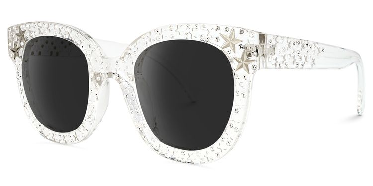 Kahle Clear Cat eye Sunglasses