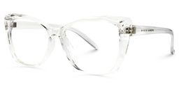 Farris Clear Cat eye Glasses1