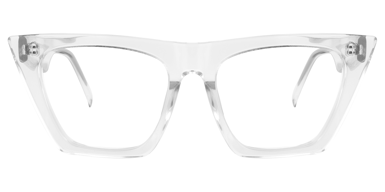 Cat Eye Clear Glasses0