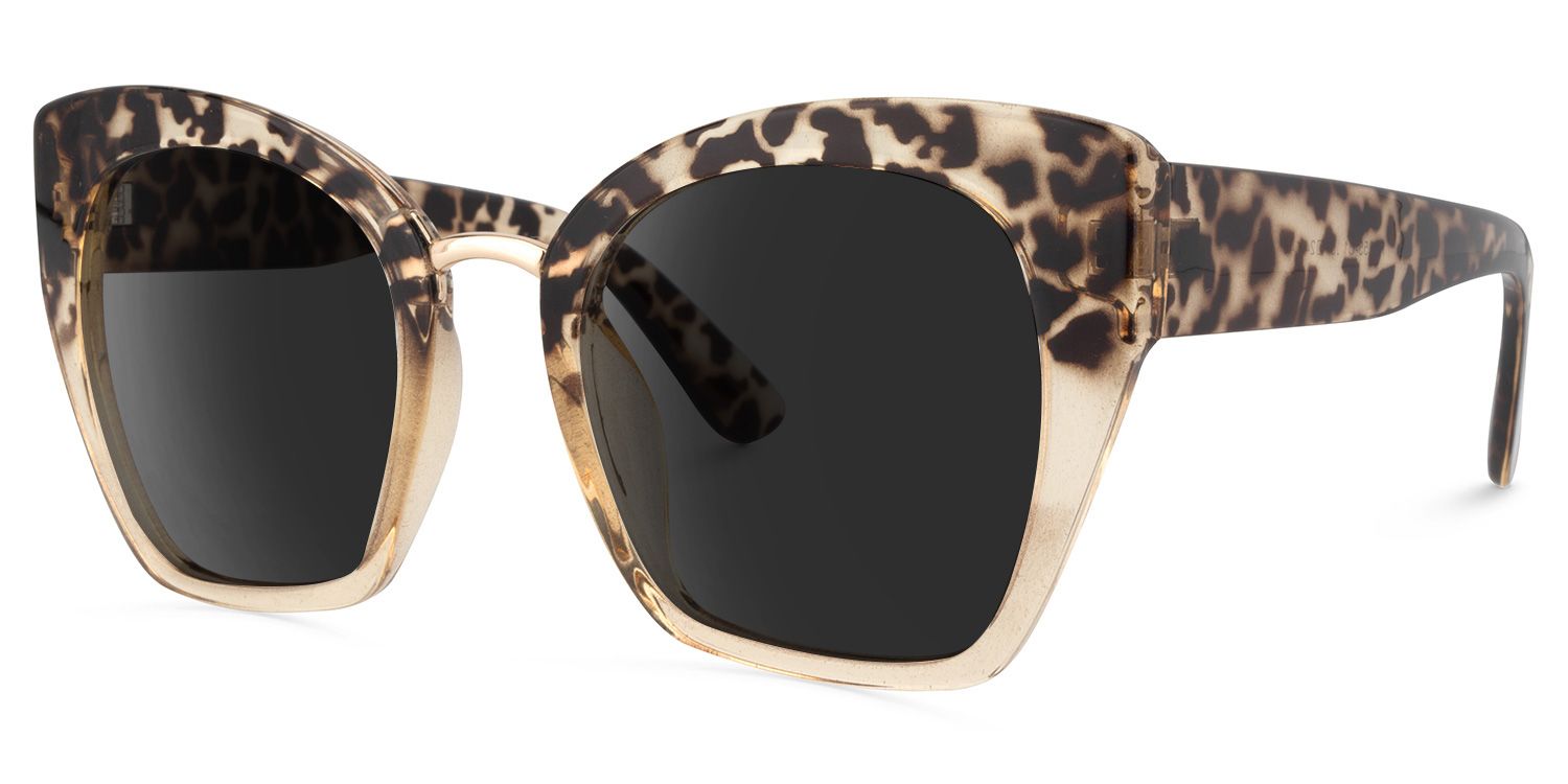 Denis Tr90 Light-Tortoise Frame Sunglasses | ZEELOOL1