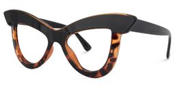 Dent Cat Eye Tortoise Glasses1