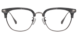 Raines Browline Gray Glasses0
