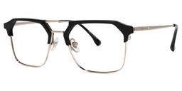 Mestey Sqaure Black Glasses1