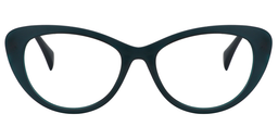Zachariah Cateye Dark Blue Glasses0