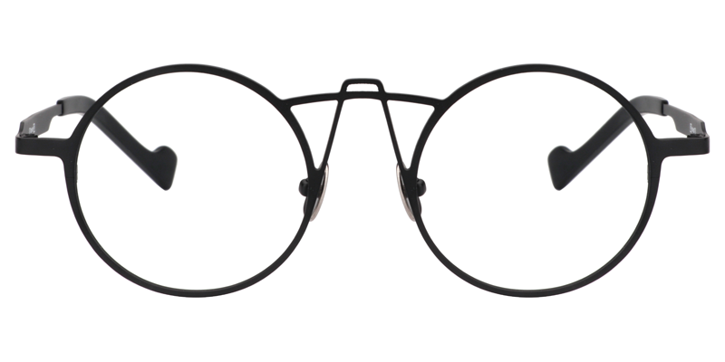 Round Black Glasses | Zeelool Optical Online0