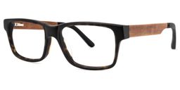 Padovani Rectangle Tortoise Glasses1