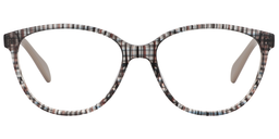 Demi Cateye Brown Glasses0