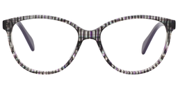 Demi Cateye Light Purple Glasses0