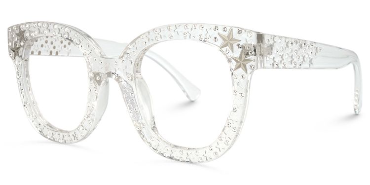 Kahle Cateye Clear Glasses