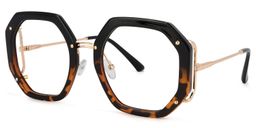 Mariah Geometric Tortoise Glasses1