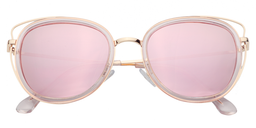Emily Cat-eye Pink Sunglasses1