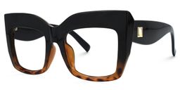 Alberta Tortoise Square Glasses2