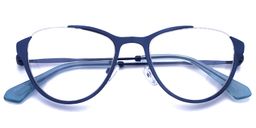 Chamberlain Cateye Blue Glasses1