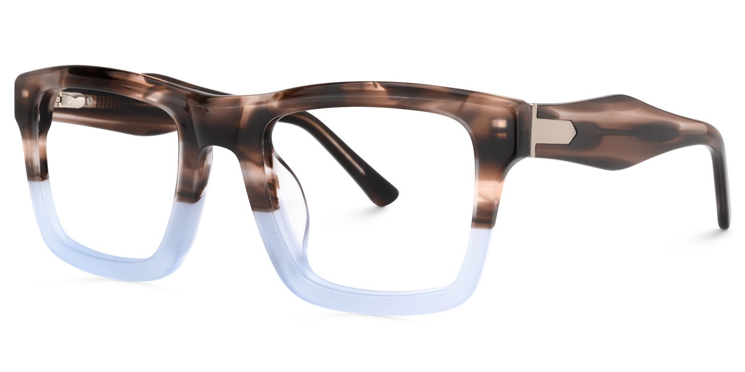 Rectangle Brown Glasses2