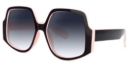 Melissa Geometric Black Sunglasses2