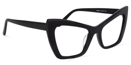 Driscoll Cateye Black Glasses2