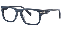 Samuel Rectangle Dark Blue Glasses2