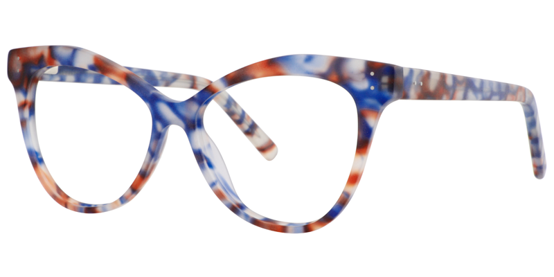 Cateye Blue Glasses2