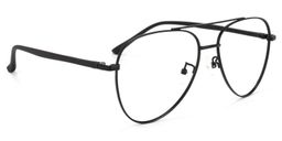Paige Aviator Black Glasses2