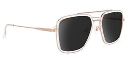 Nayeli Clear Aviator Sunglasses2