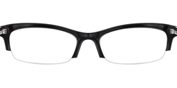 Sandy Browline Black Glasses2