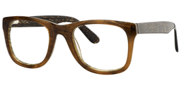 Alexis Rectangle Brown Glasses2