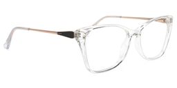 Forest Square Clear Glasses1