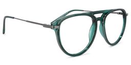 Ryder Aviator Dark-Green Glasses2