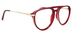 Ryder Aviator Red Glasses2