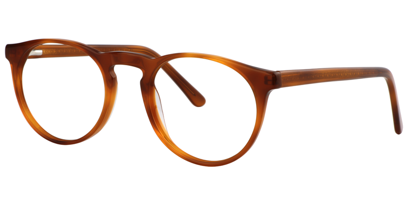 Round Brown Glasses | Zeelool Optical Online2