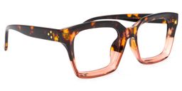 Cloris Rectangle Tortoise Glasses2