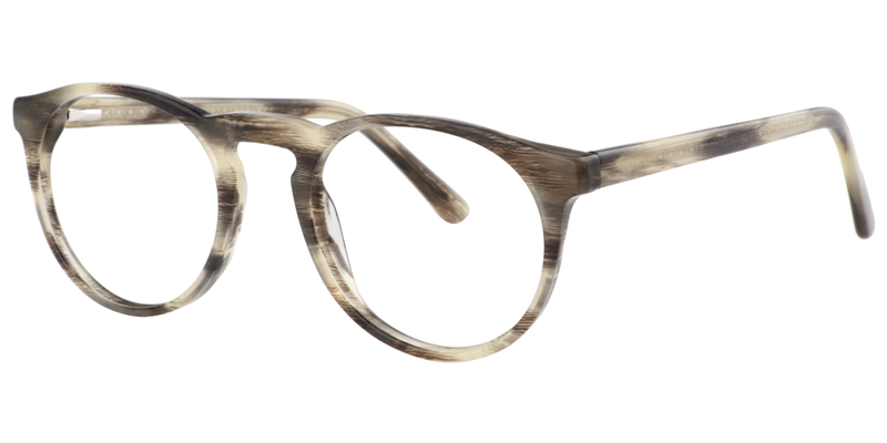 Round Striped Glasses | Zeelool Optical Online2