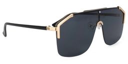 Titus Geometric Dark-Gray Sunglasses2